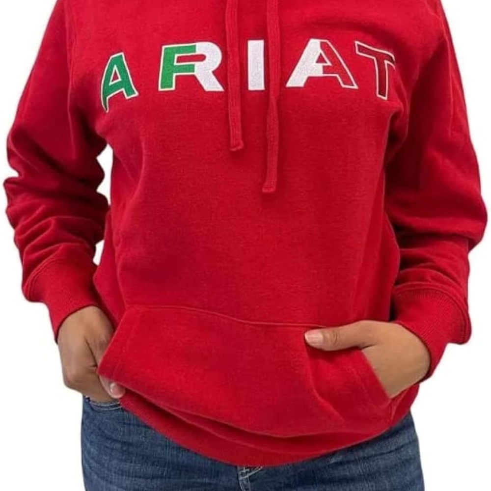 Ariat Mexico Hoodie Red XL